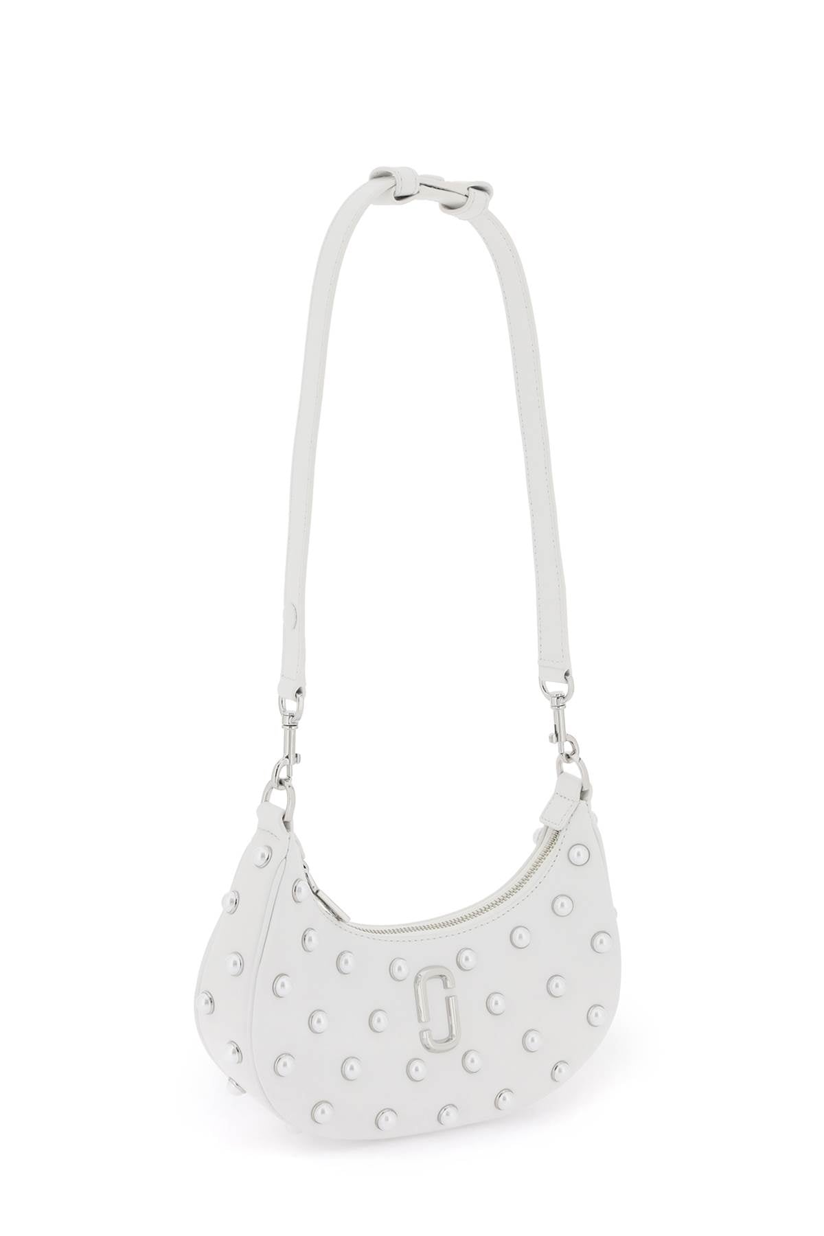 The Pearl Small Curve Bag  - White