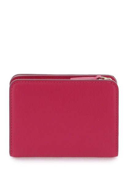 The J Marc Mini Compact Wallet  - Fuchsia