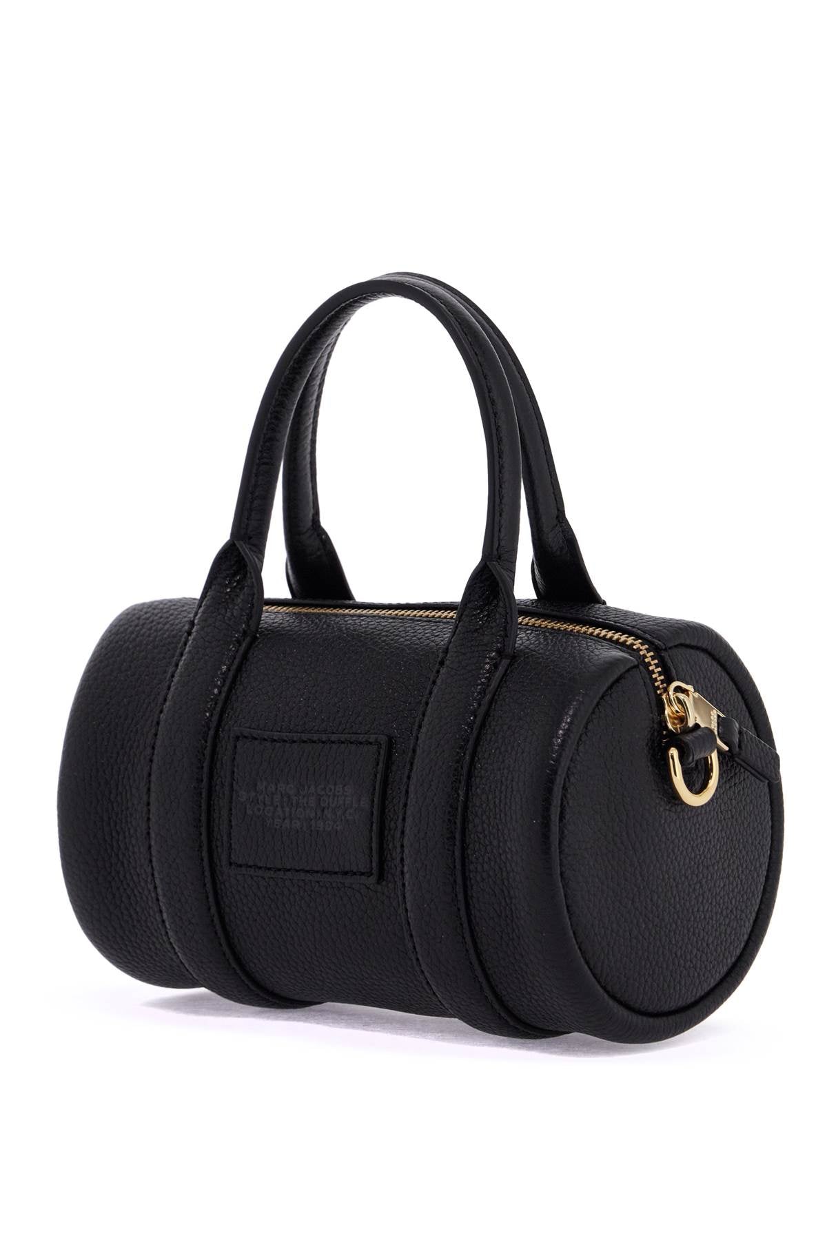 Borsa The Leather Mini Duffle Bag  - Black