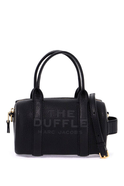 Borsa The Leather Mini Duffle Bag  - Black