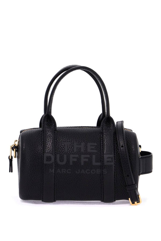 Borsa The Leather Mini Duffle Bag  - Black