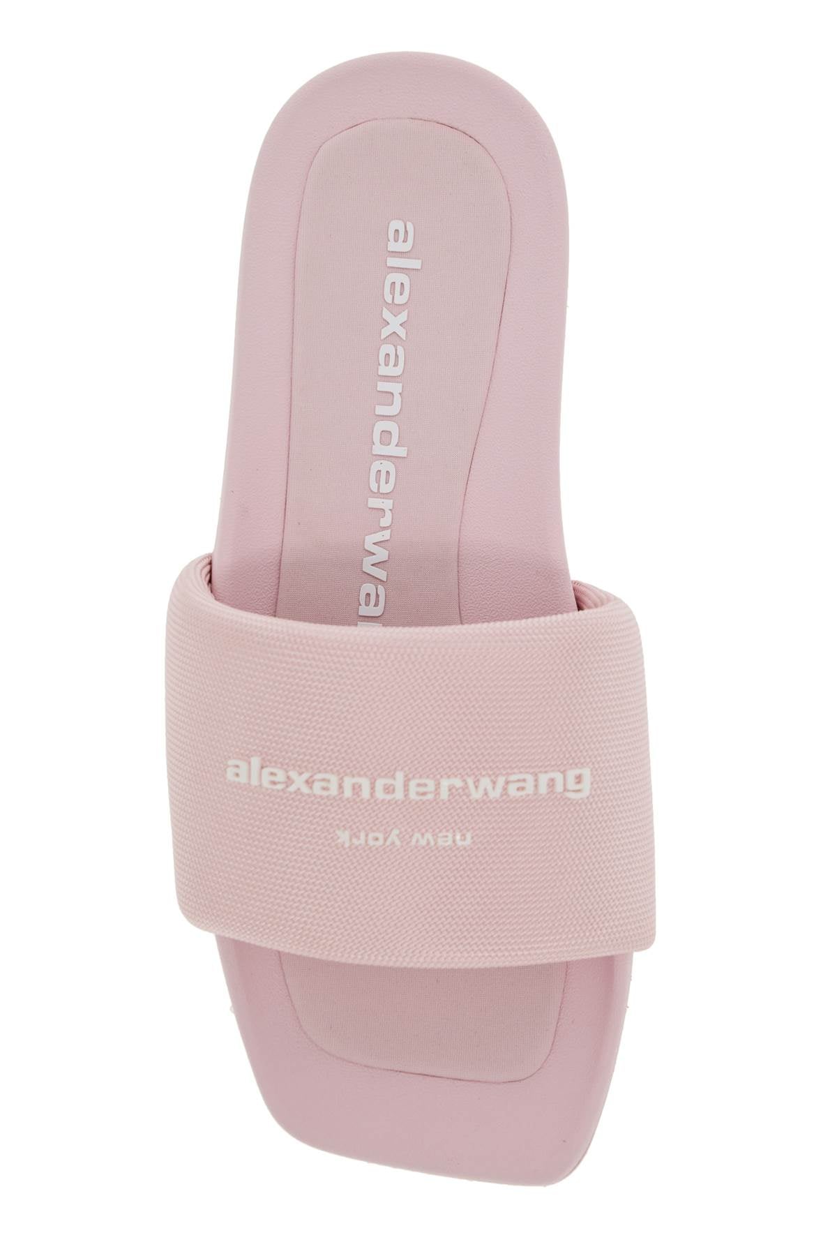 Slides With Branded Strap  - Pink