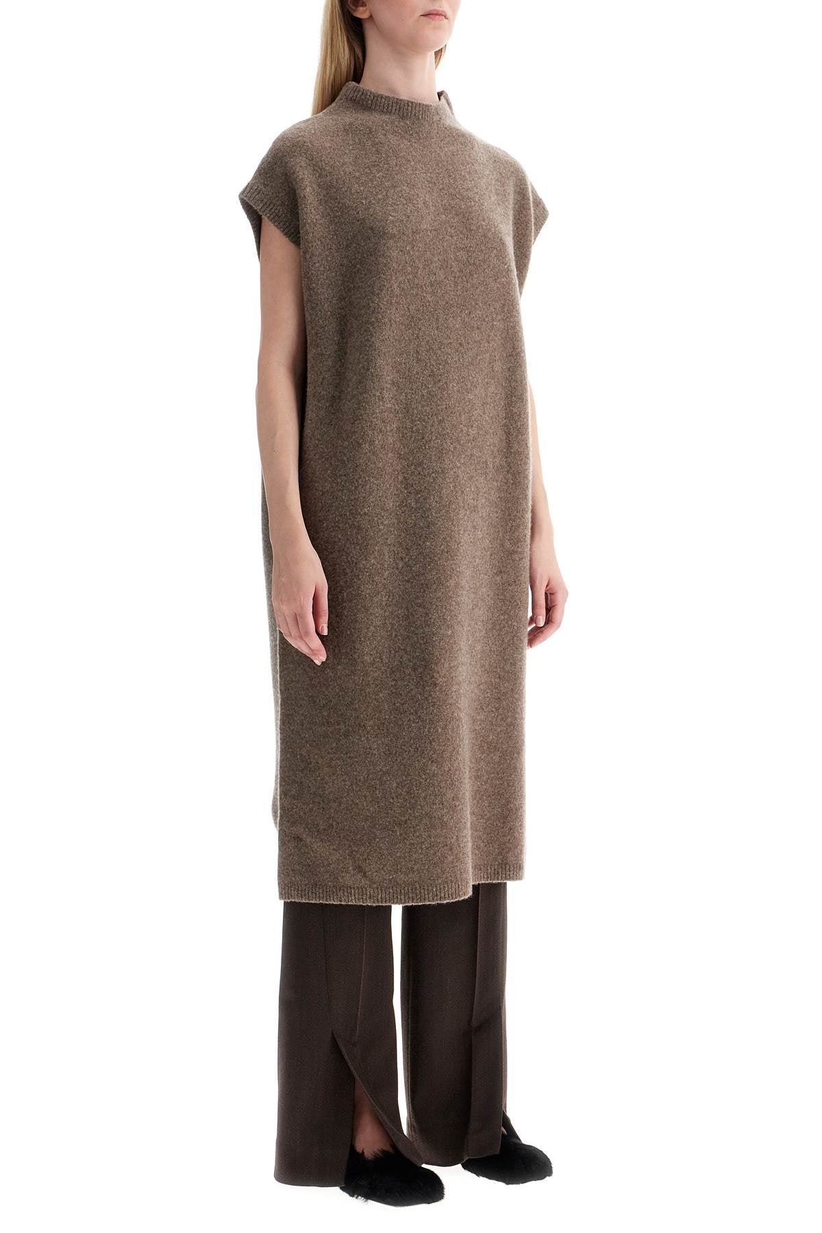 "yak Knit Dress For Women  - Brown