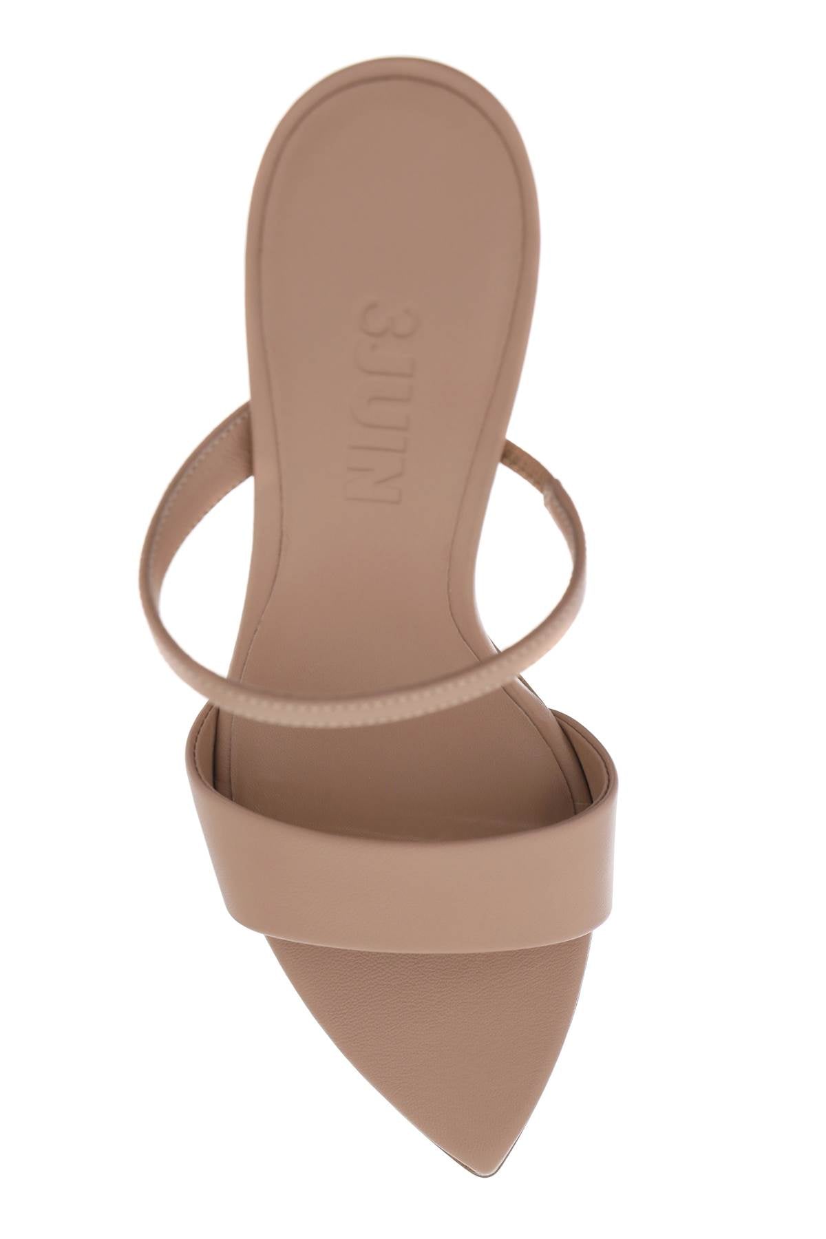 Leda Leather Sandals For Women  - Neutro