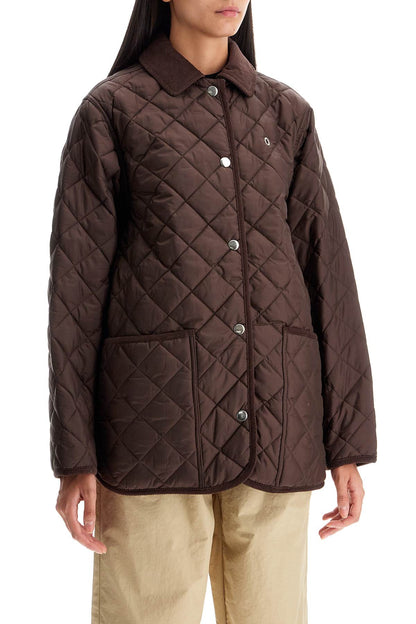 Aiden Quilted  - Brown