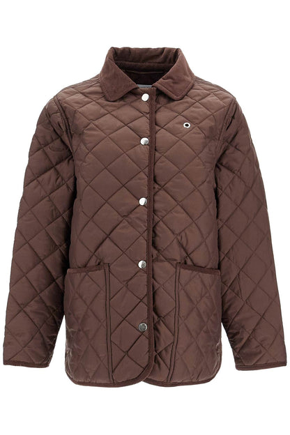 Aiden Quilted  - Brown