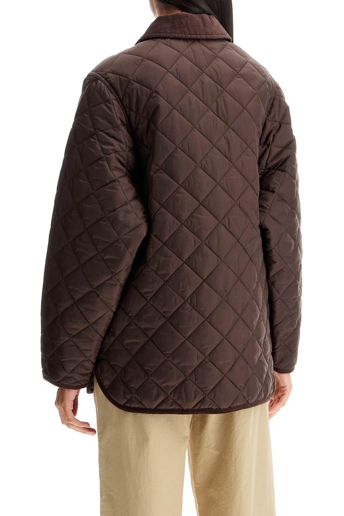 Aiden Quilted  - Brown