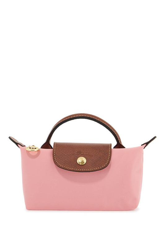 Pochette Le Pliage Original Poliammide Marshmallow Compatta Con Dettagli In Pelle  - Neutro