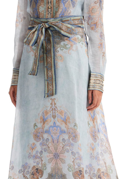 Long Eden Maxi Sk  - Light Blue