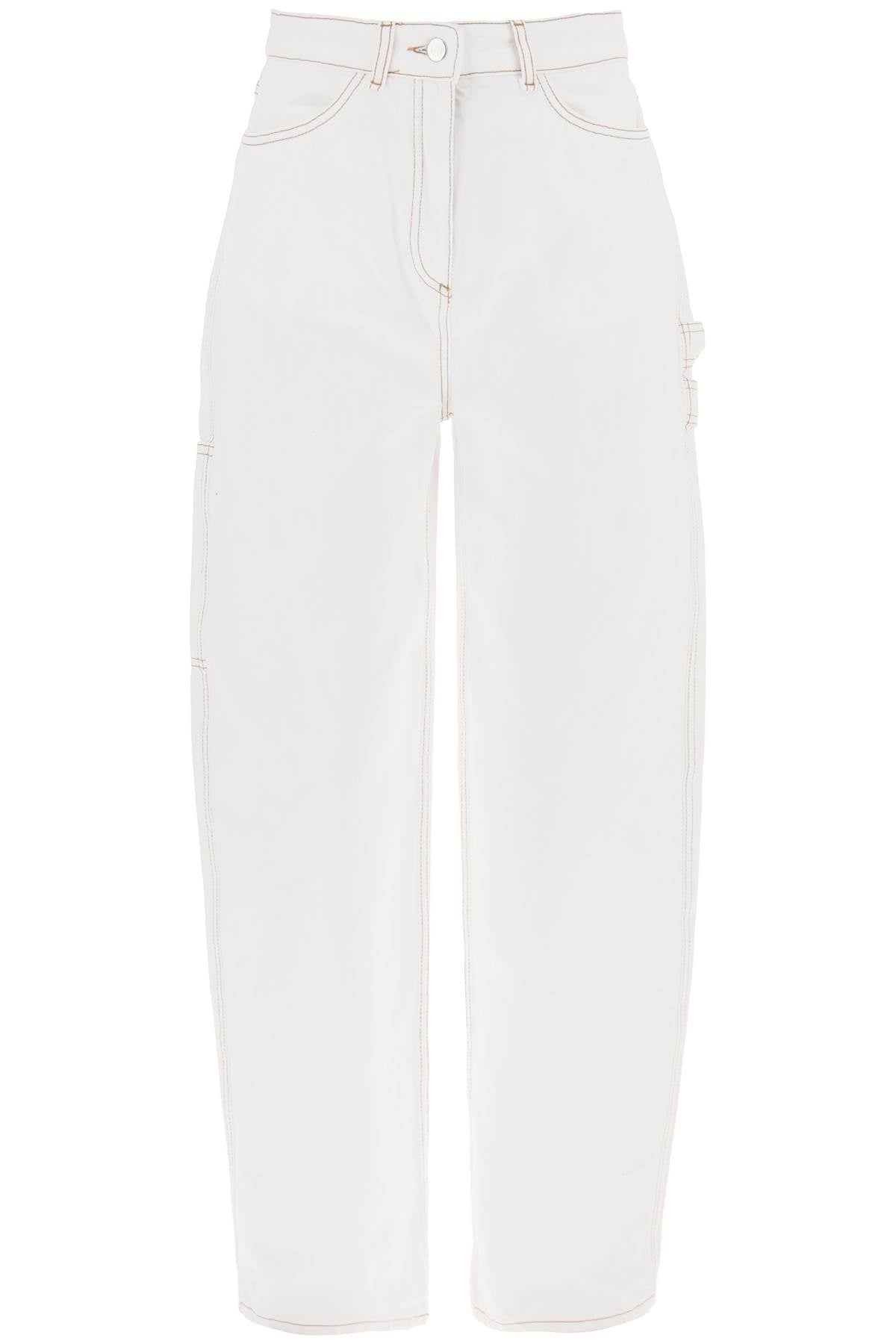 Organic Denim Helle Jeans In  - White