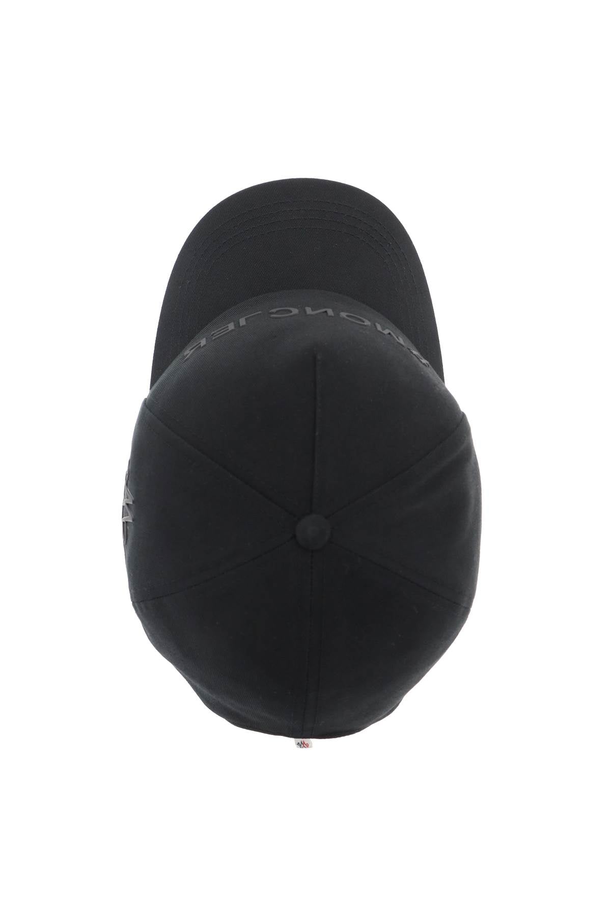 Baseball Cap Made Of Gab  - Black