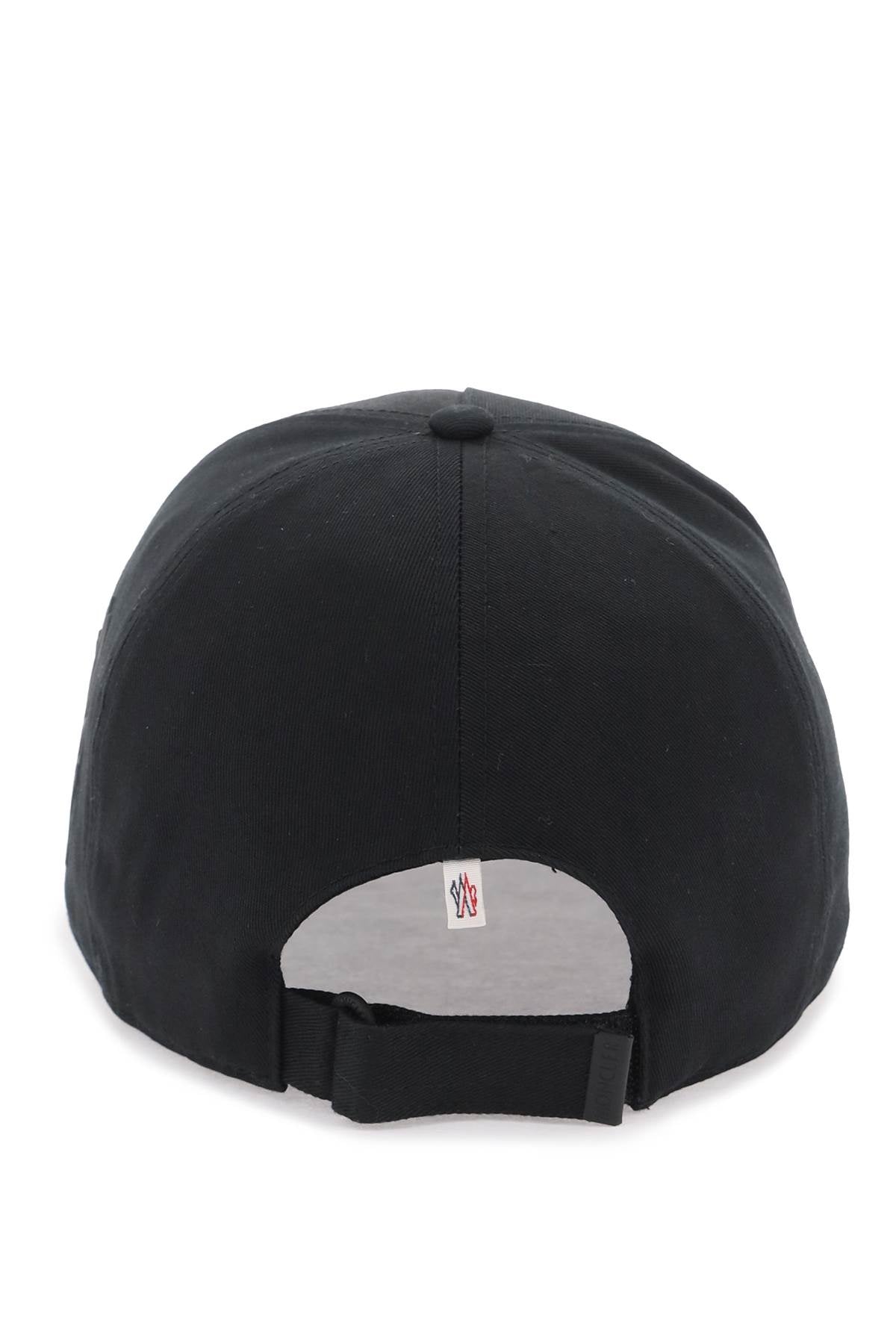 Baseball Cap Made Of Gab  - Black