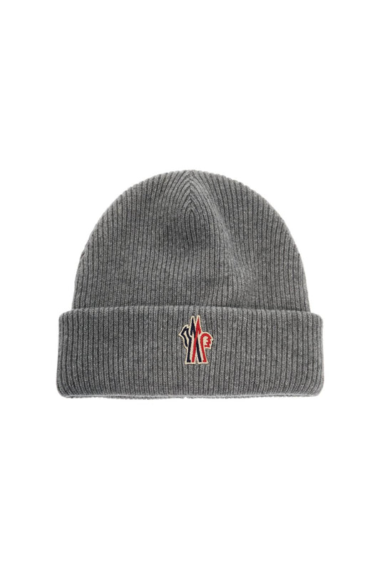 "thick Virgin Wool Beanie  - Grey