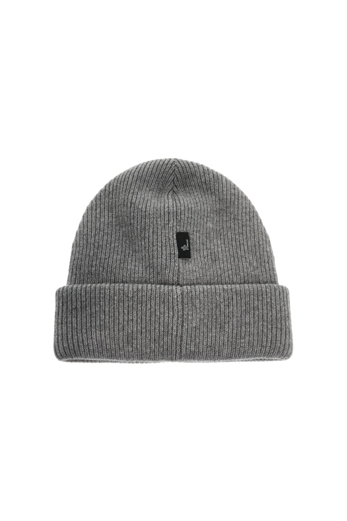 "thick Virgin Wool Beanie  - Grey