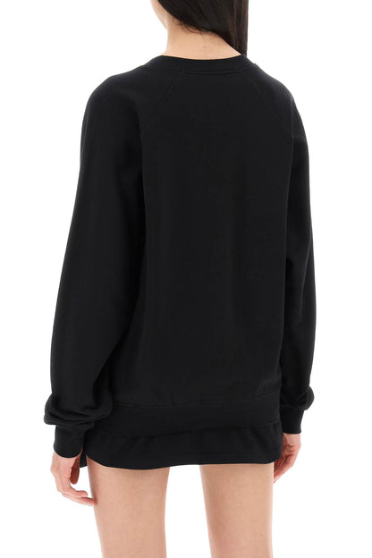 Organic Cotton Sweatshirt  - Black