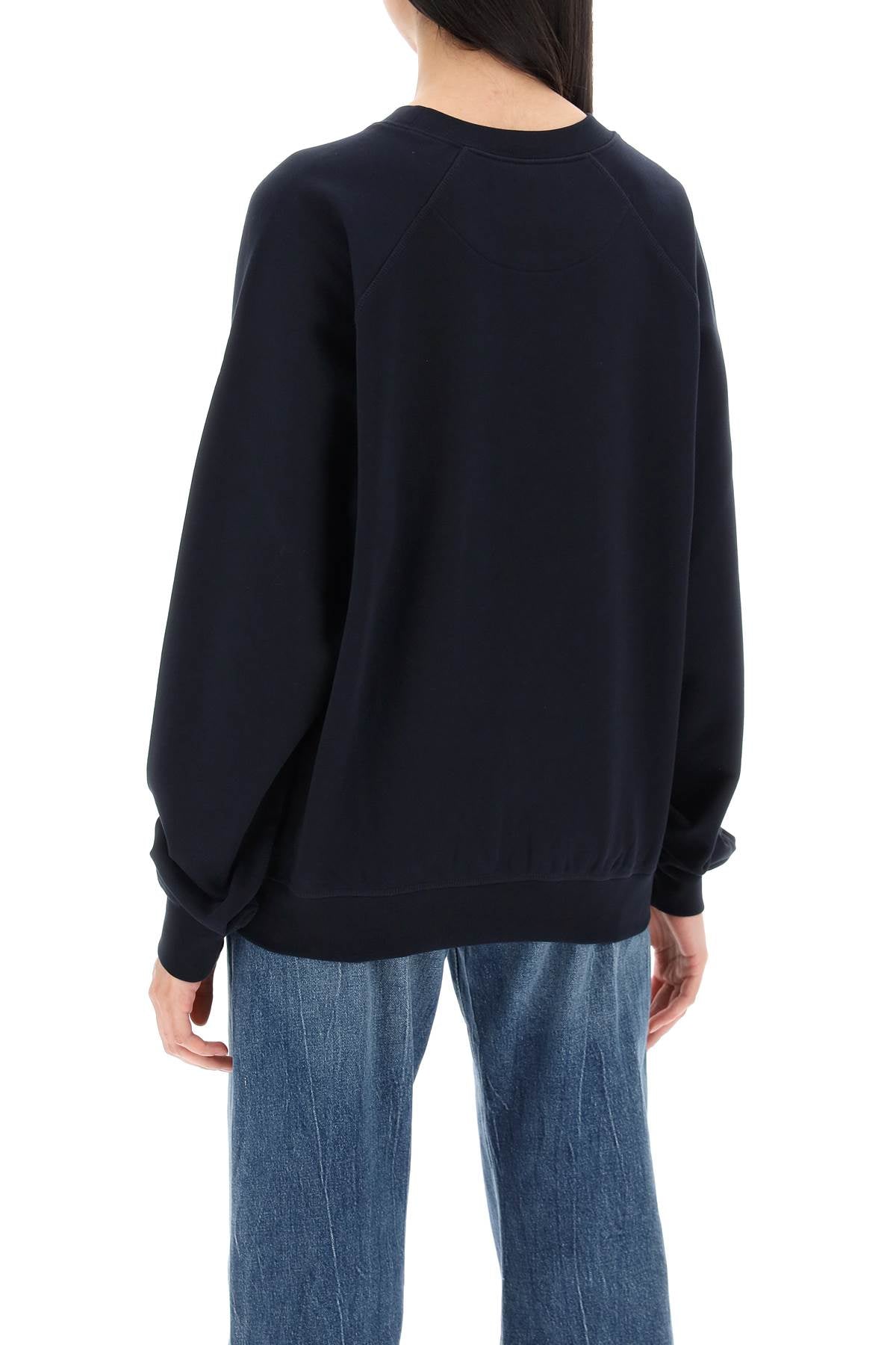 Organic Cotton Sweatshirt  - Blue