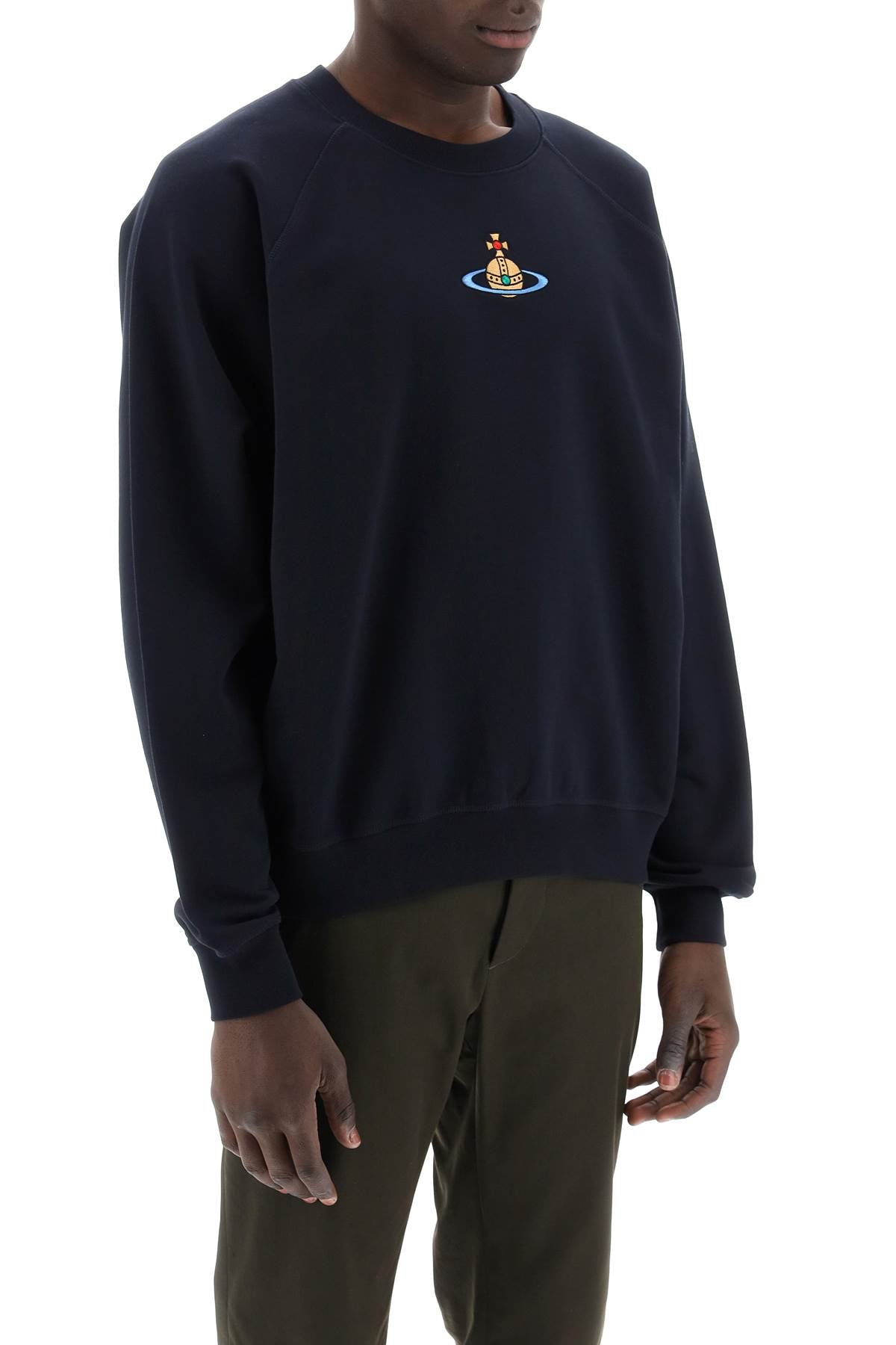 Organic Cotton Sweatshirt  - Blue