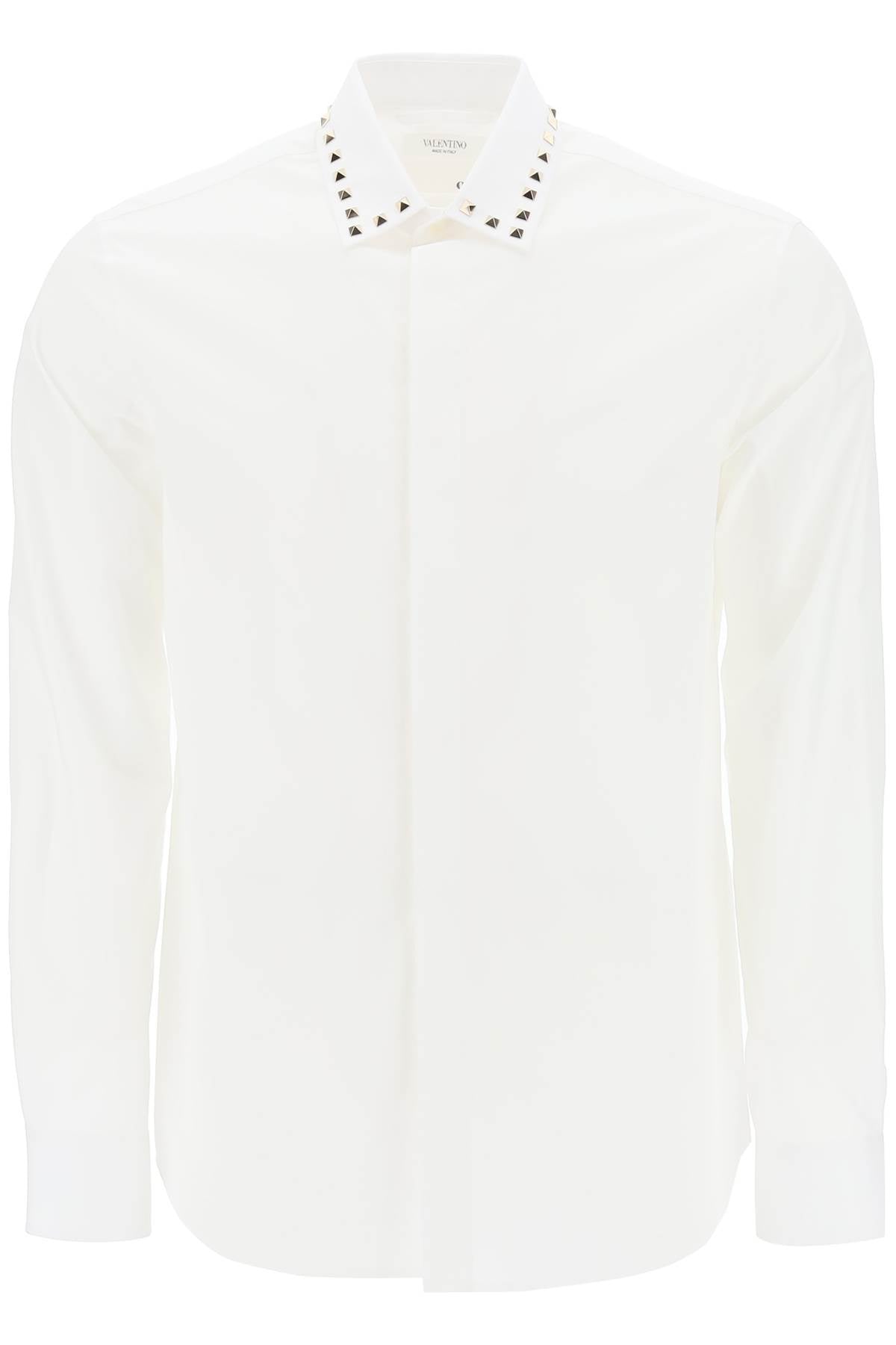 Shirt With Rockstud Untitled Studs  - White