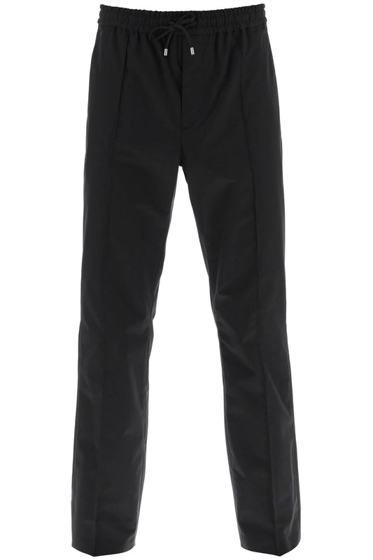 Joggers In Poplin  - Black