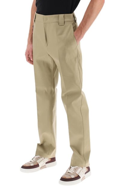 Cotton Chino Pants  - Brown