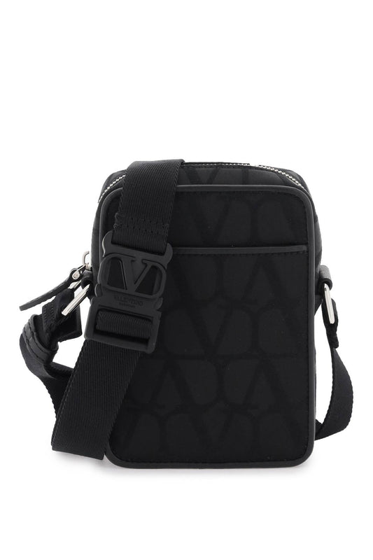 Small Black Iconographe Crossbody Bag  - Black