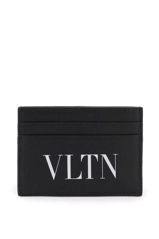 Leather Vltn Cardholder  - Nero