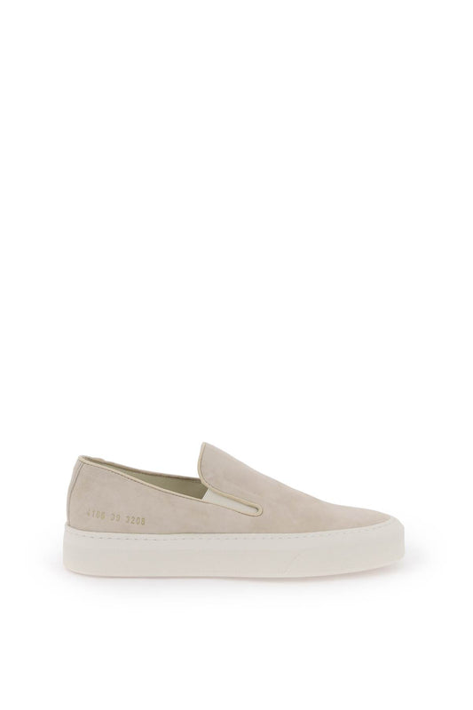 Slip-on Sneakers  - Beige