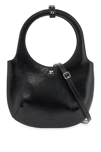 "handbag Holy In Naplack  - Black