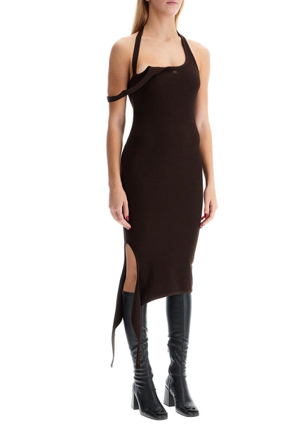 Knit Dress  - Brown