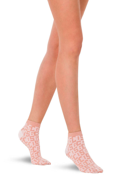 Monogram Socks  - Rosa