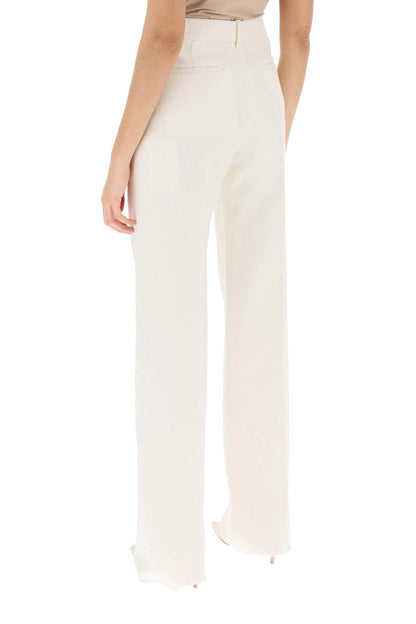 Toile Iconographe Pants In Crepe Couture  - White