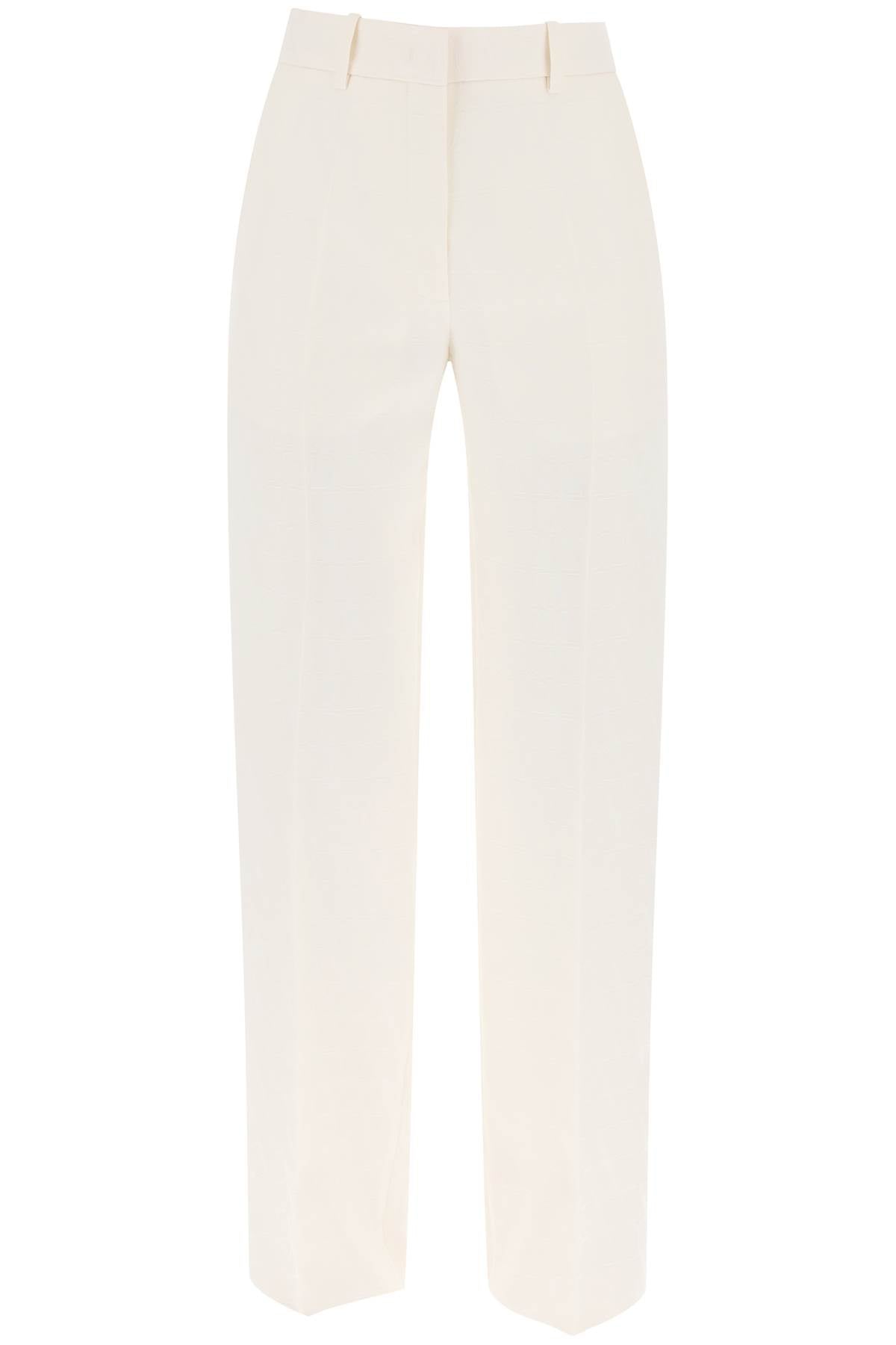 Toile Iconographe Pants In Crepe Couture  - White