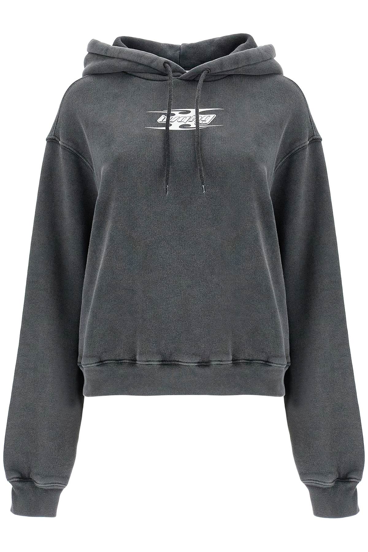 Embossed Logo Sweatshirt  - Grey