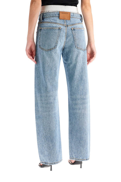 Jeans With Boxer Insert  - Light Blue