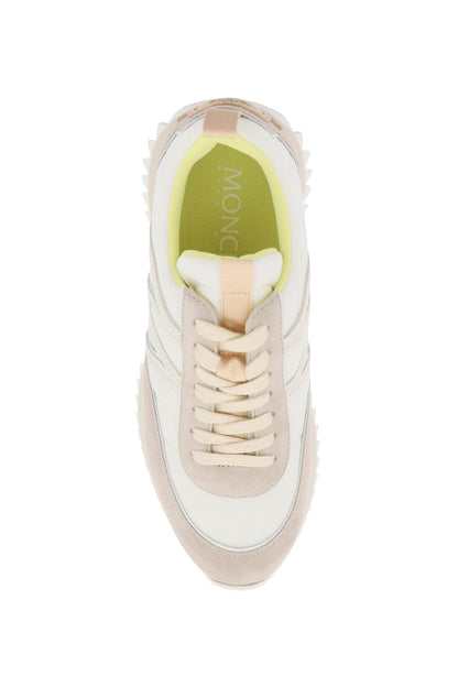 Pacey Sneakers In Nylon And Suede Leather.  - White