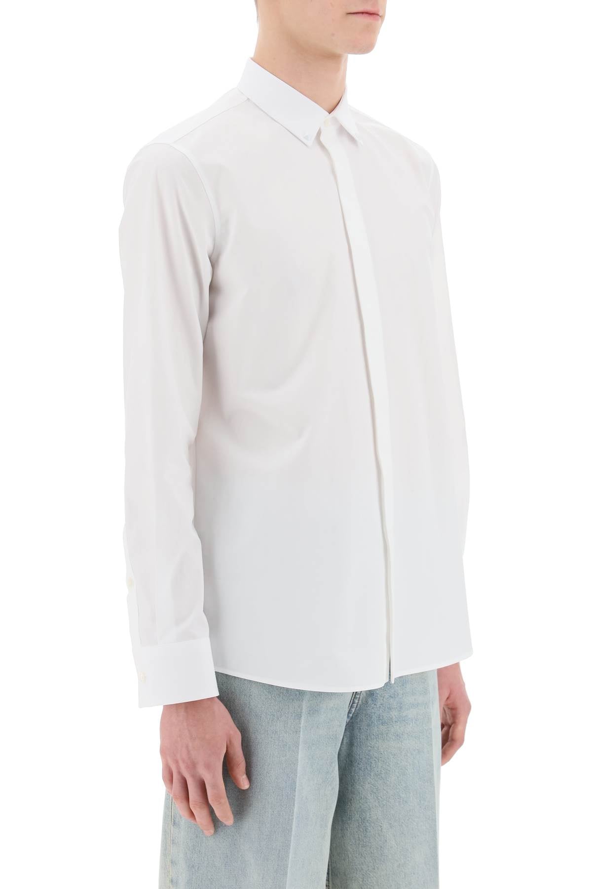 Rockstud Unlimited Slim Fit Shirt  - White