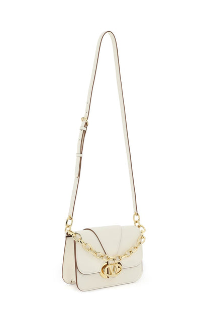 Small Vlogo O'clock Shoulder Bag  - White