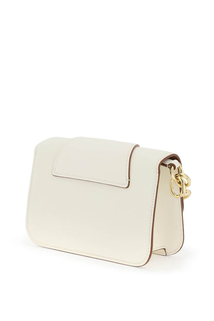 Small Vlogo O'clock Shoulder Bag  - White