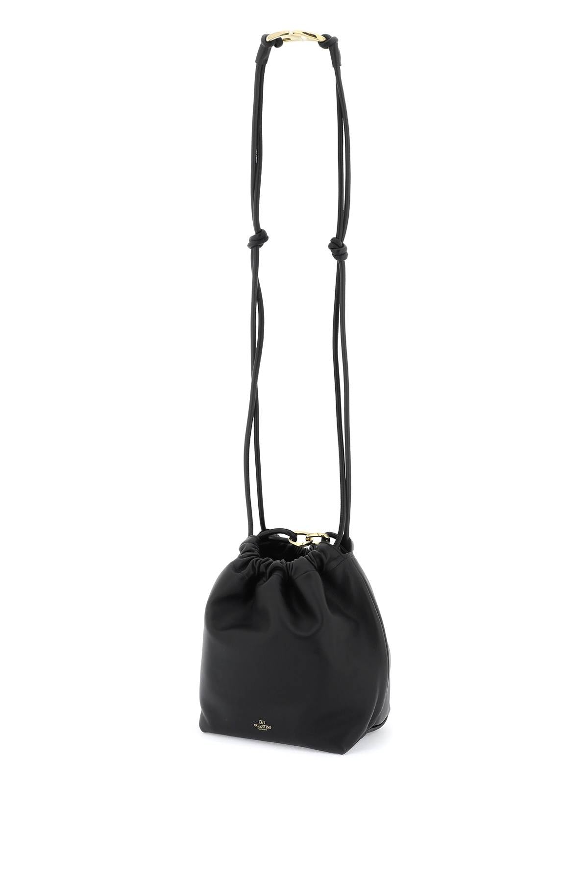 Vlogo Pouf Bucket Bag With  - Black