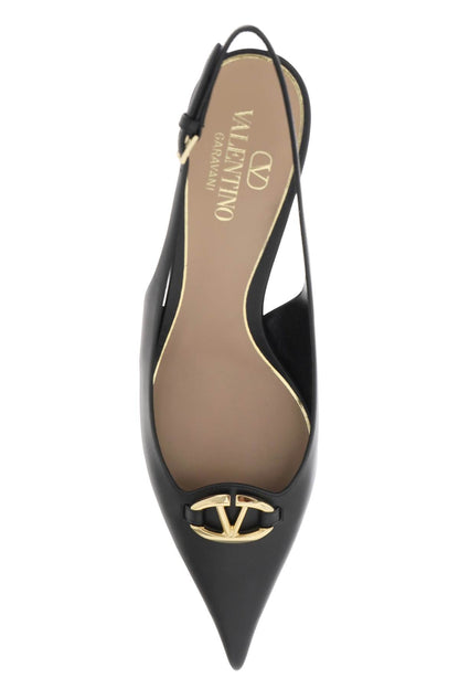 Slingback Vlogo Décollet  - Black