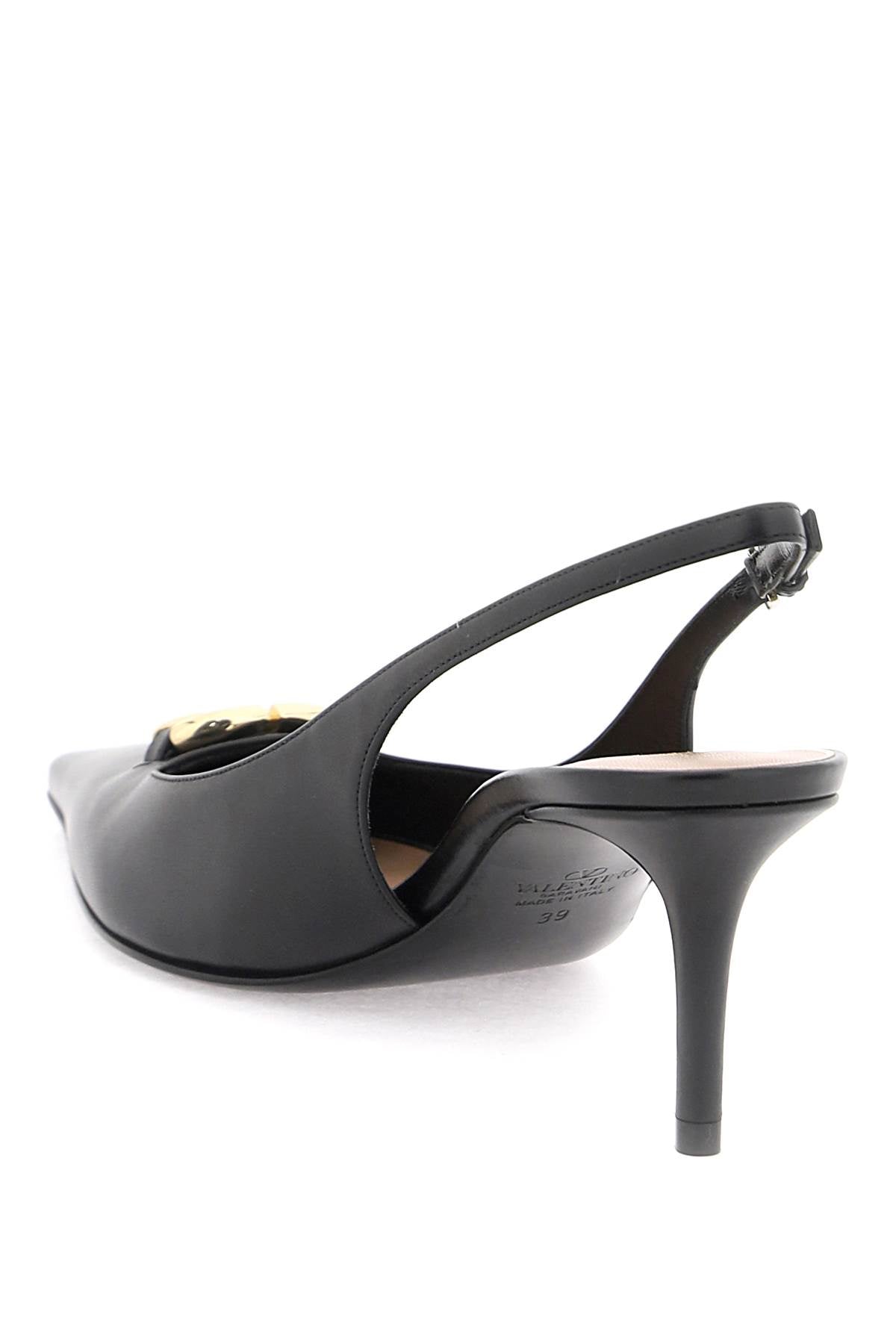 Slingback Vlogo Décollet  - Black