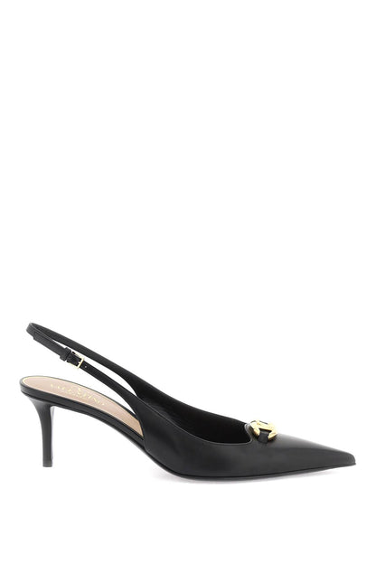 Slingback Vlogo Décollet  - Black