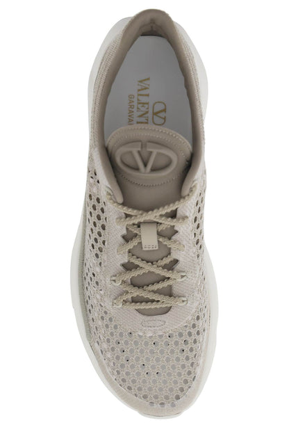 "true Actress Mesh Sneakers For  - Beige