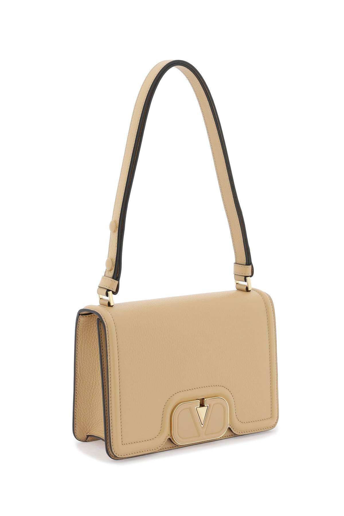 Shoulder Bag With Vlogo  Vlogo  - Beige