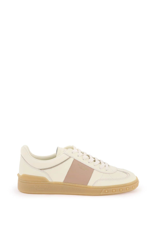 Nappa Leather Upvillage Sneakers  - White