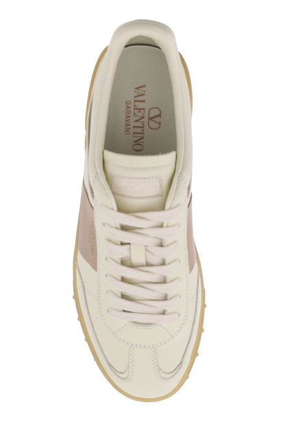 Nappa Leather Upvillage Sneakers  - White