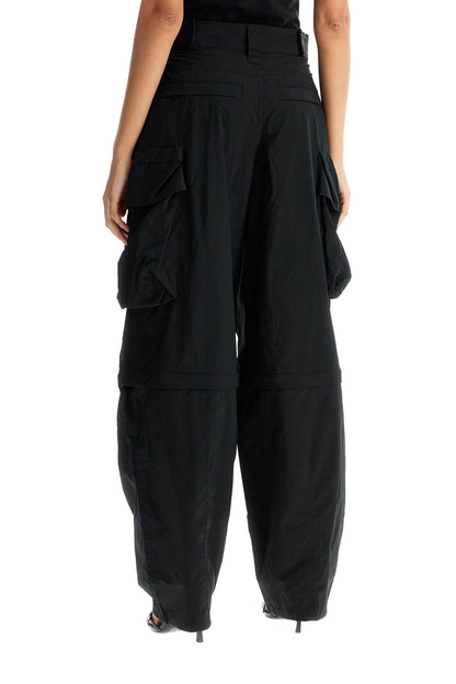 Convertible Cargo Pants  - Black