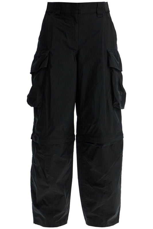 Convertible Cargo Pants  - Black