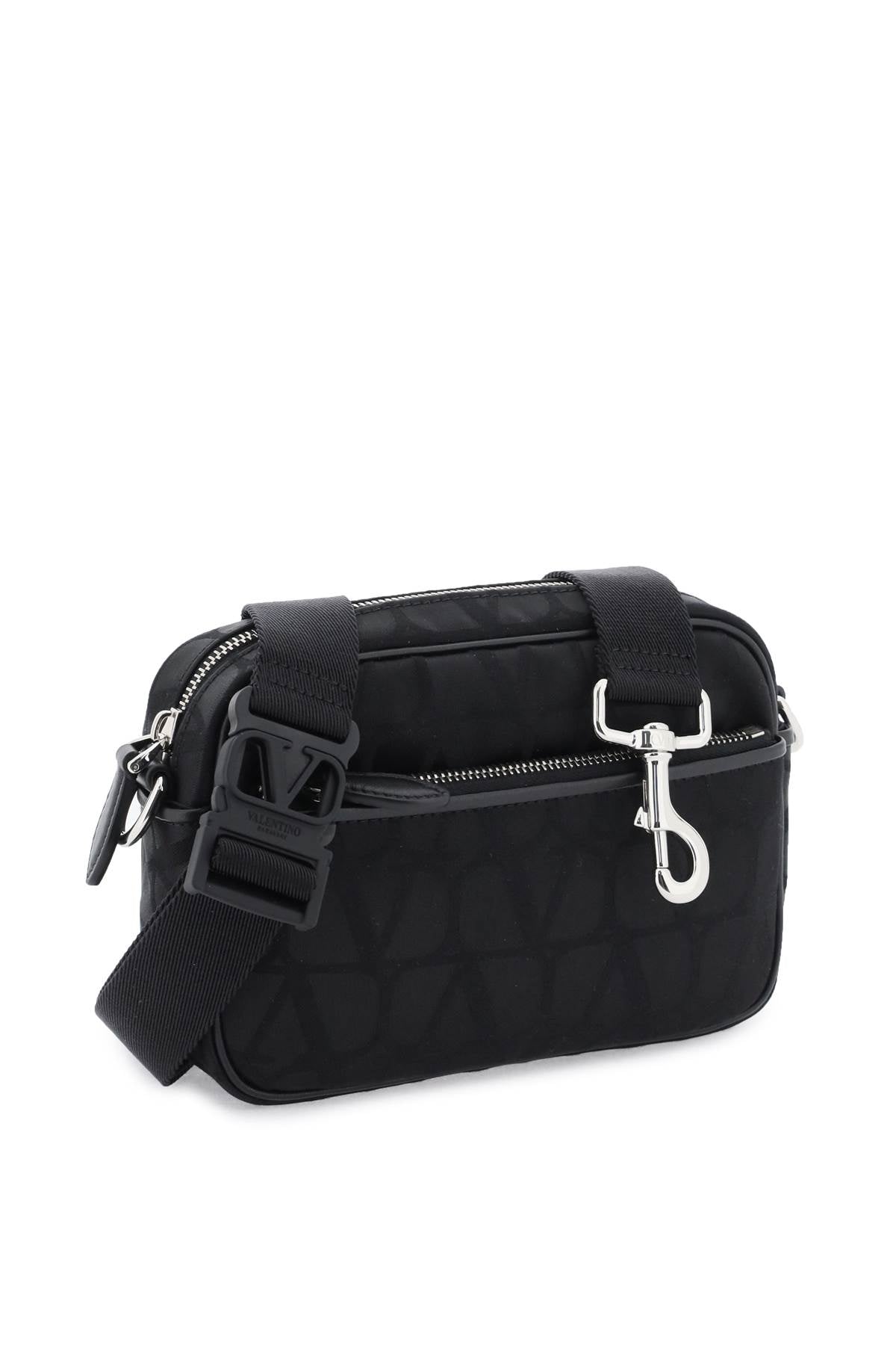 Black Iconographe Crossbody Bag  - Black