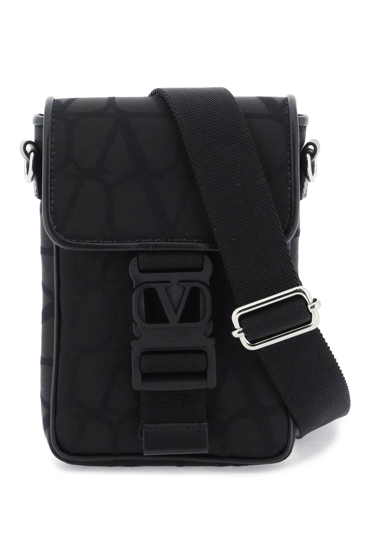 Black Iconographe Mini Crossbody Bag  - Black